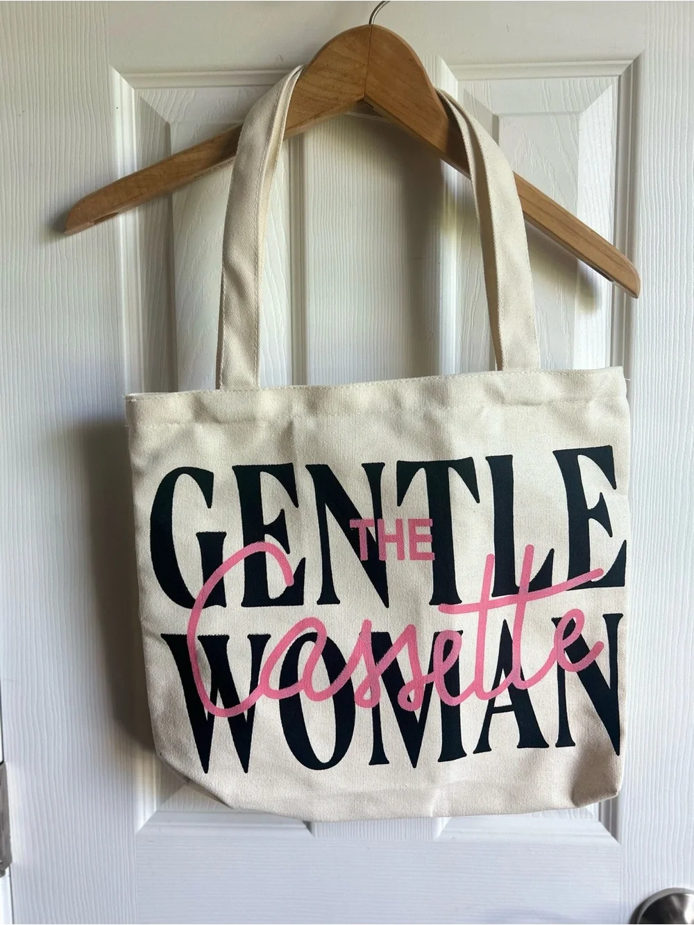 Gentle Woman the cassette tote bag